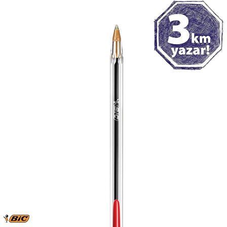 Bic Cristal Original Medium Tükenmez Kalem 10 Lu Kırmızı