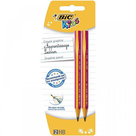 Bic Kids Evolution Üçgen Jumbo Kurşun Kalem 2li Blister