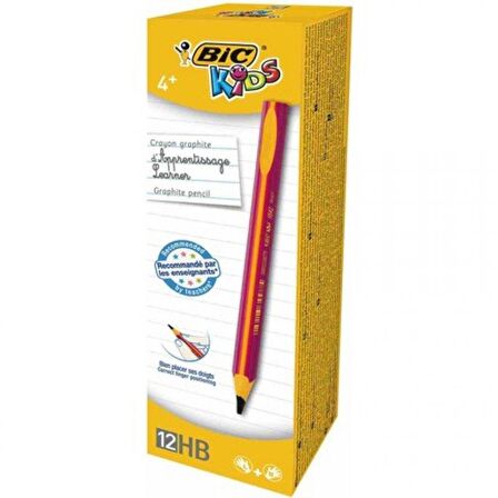 Bic Kids Evolution Üçgen Jumbo Kalem Pembe Renk