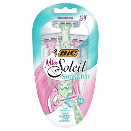 Bic Miss Soleil Sensitive 3 Lü Kadın Tıraş Bıçağı