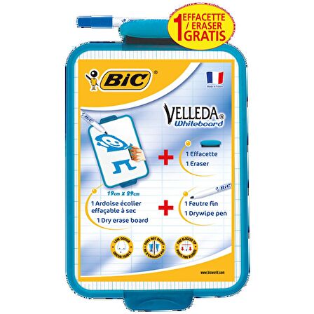 Bic Yazı Tahtası Kalem+Silgi