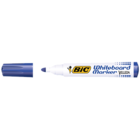 Bic Tahta Kalemi Yuvarlak Uçlu Velleda Mavi 1701 06