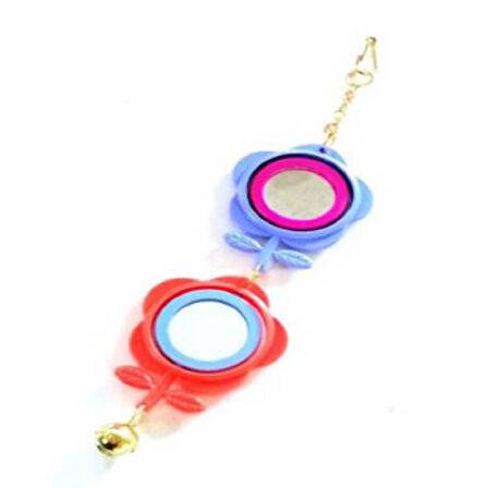 Fırfırlı Zilli Ayna Kuş Oyuncak