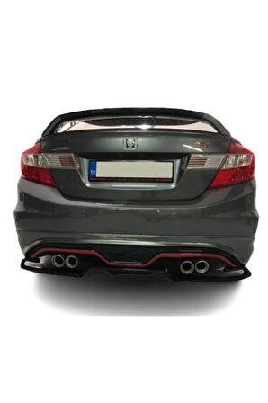 Honda Civic (1996 - 2016) Voltex Arka Ek (plastik)