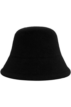 Tezzgelsin Kadın Soft Peluş Ayarlanabilir İpli Bucket Kova Şapka 2’li Set