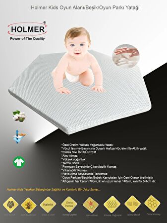 Holmer Kids Organik Altıgen Oyun Alanı Yatağı