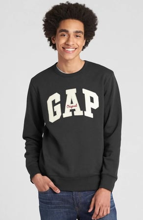 Gap Original Arch Crew Gap Logo 852079 Erkek Sweatshirt
