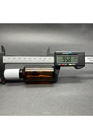 20ml kahverengi cam şişe roll-on şişe, 12 adet, bilye başlıklı şişe, cam şişe, roll-on şişesi, amber şişe