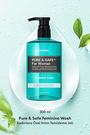 Kadınlara Özel İntim Temizleme Jeli KUNDAL Feminine Cleanser 300ml (Pitonchid)