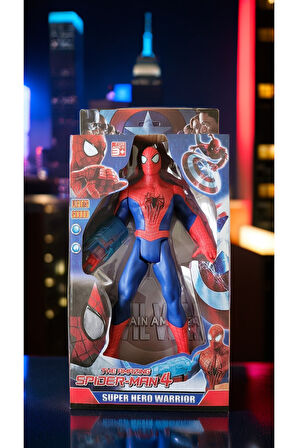 Fx Man Figür 30Cm Örümcek Adam Işıklı Star Collection 210035 Eğitici Oyuncaklar