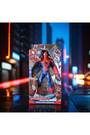Fx Man Figür 30Cm Örümcek Adam Işıklı Star Collection 210035 Eğitici Oyuncaklar