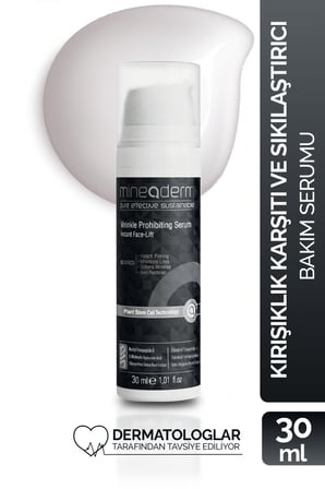 Mineaderm Yaşlanma Karşıtı Hyalüronik Asit 30 Yaş + Gece-Gündüz Yüz Serumu 30 ml 