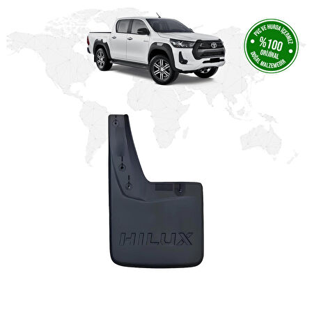 Toyota Hilux 2015 Model Ve Sonrası Sol Arka Paçalık (ÇAMURLUK - TOZLUK)