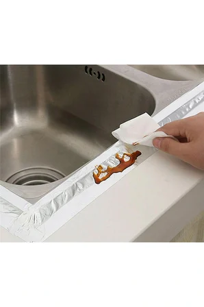 30 METRE - UZUN METRAJ - PRO SERİ GERÇEK Aluminyum FOLYO BANT ( 1 ADET-5CM EN BAND )