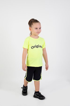 Erkek Çocuk Orijinal Baskılı Basic Kaprili Takım 1-9 Yaş