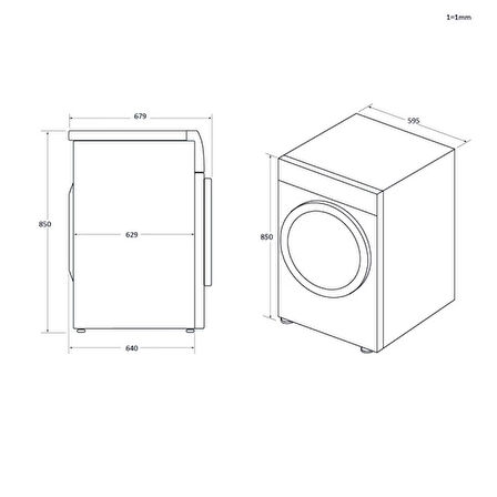 HW110-BD14397U1S 11 KG KAPASİTE, A ENERJİ SINIFI, 1400 DEV/DAK., DİRECT MOTİON MOTOR, OTOMATİK AKILLI DOZAJLAMA SİSTEM, ULTRA F