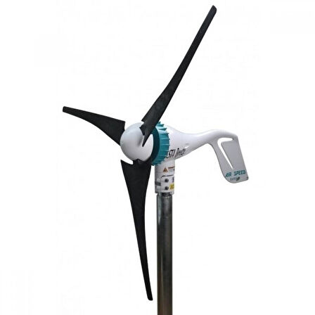 İSTA-BREEZE 500W 12V Rüzgar Türbini Air Speed +  Hibrit Şarj Kontrol Cihazı