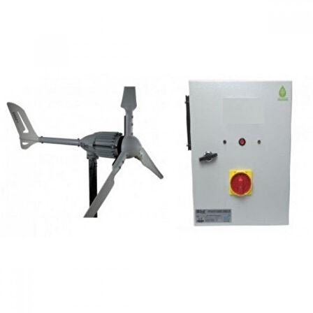 İSTA-BREEZE  İ-2000W 48V Rüzgar Türbini + Hibrit Şarj Kontrol Cihazı