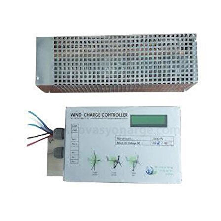 1000 WATT 24V Rüzgar Türbini Yerli Şarj Kontrol Cihazı - 1KW