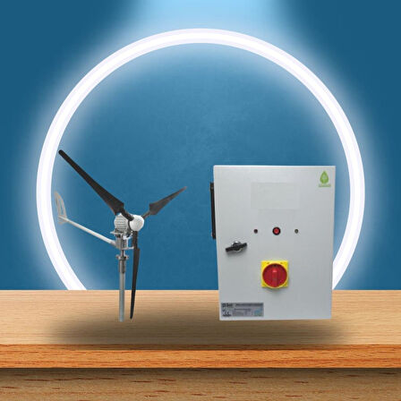 İstabreeze 2000 W 48 V Korumalı Rüzgar Türbini + Hibrit Şarj Kontrol Cihazı