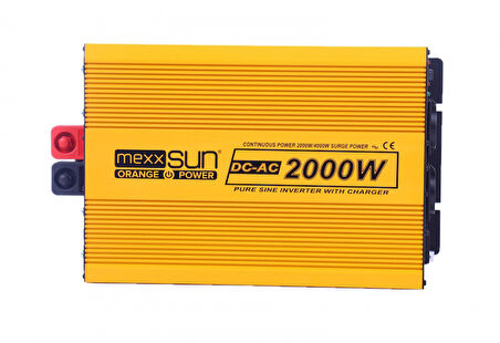 Mexxsun Tam Sinüs Şarjlı İnverter 12V 2000W