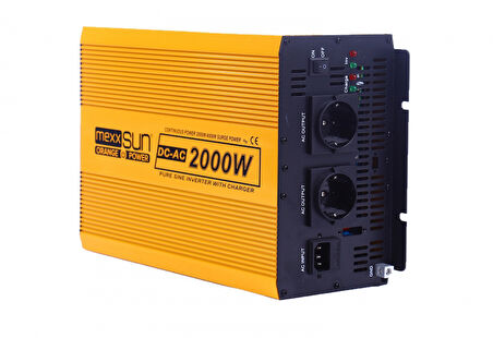 Mexxsun Tam Sinüs Şarjlı İnverter 12V 2000W