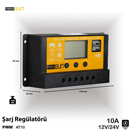 MEXXSUN PWM 10A  12/24V (AT10)