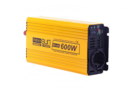 Mexxsun 600 Watt 12v/220v Tam Sinüs İnverter