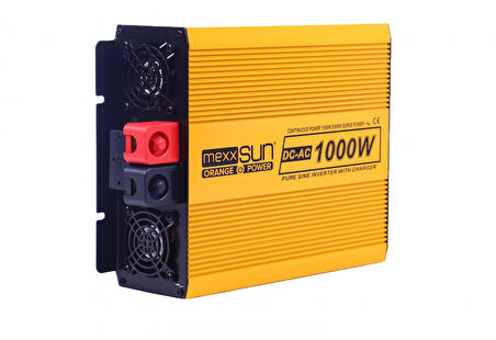 Mexxsun Tam Sinüs Şarjlı İnverter / Ekranlı 12V 1000W