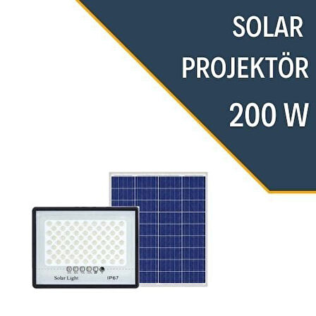 Lexron 200w Solar Projektör