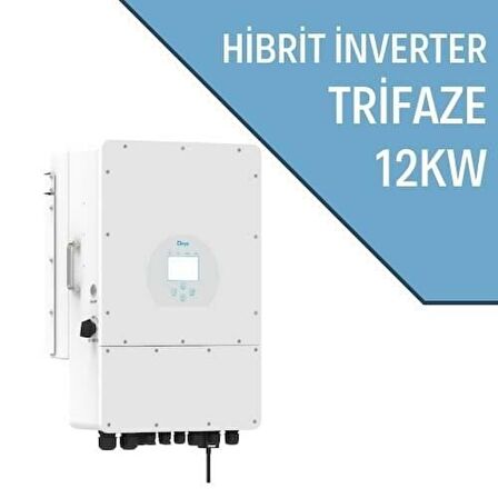 12KW HİBRİT TRİFAZE İNVERTER