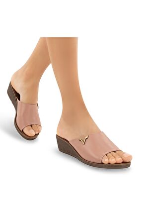 Muya Loren Anatomik Taban Dört Mevsim Kadın Terlik