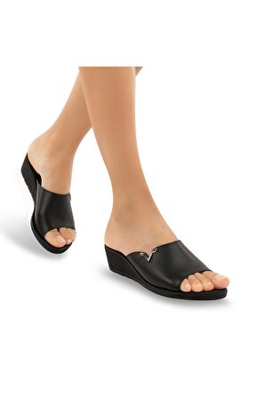 Muya Loren Anatomik Taban Dört Mevsim Kadın Terlik