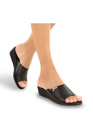 Muya Loren Anatomik Taban Dört Mevsim Kadın Terlik