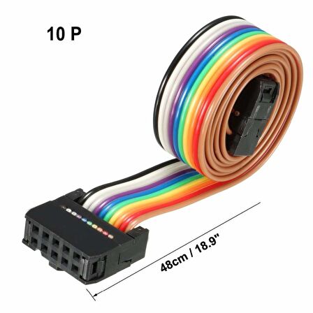 Creality 10 Pin Flexible Flat Ribbon Kablo - Ender 3/Ender 3 Pro/Ender 5 Standart