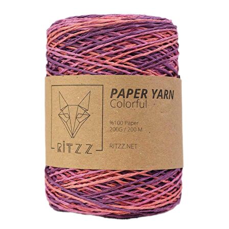 Kağıt İp ColorFul Degrade 409