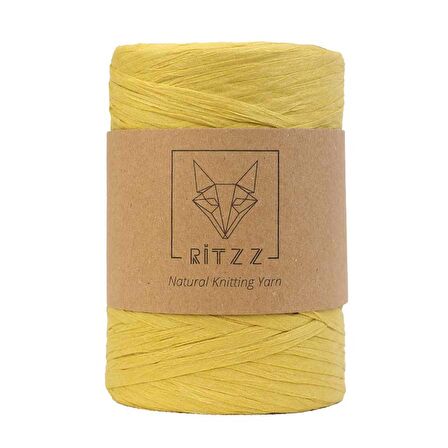 Soft Rafya İp Ritzz Hardal Sarı / 1003