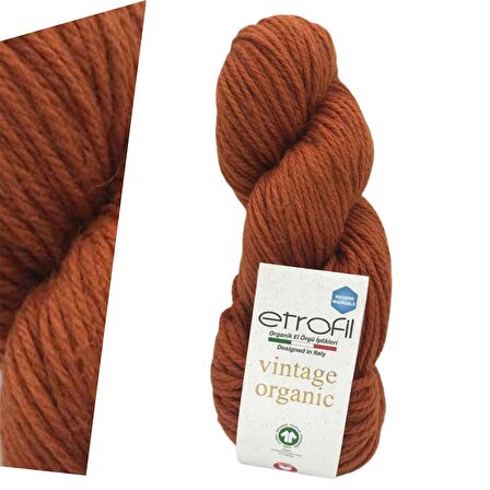 Etrofil Vintage Organic 72132 Burnt Orange