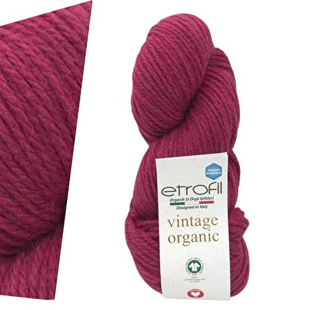 Etrofil Vintage Organic 74181 Warm Dark Red