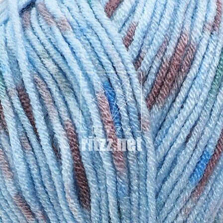 Etrofil Twister SE224 / Mavi Yeşil Kahve