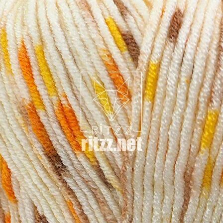 Etrofil Twister SE229 / Ekru Kahve Sarı