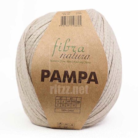 Fibra Natura Pampa Pamuk Ribbon / 23-10 / Bej