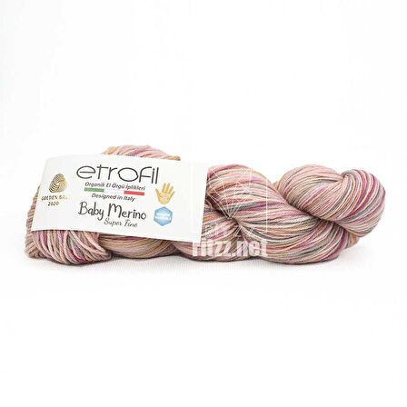 Etrofil Baby Merino EL282 Ebruli Yün İp