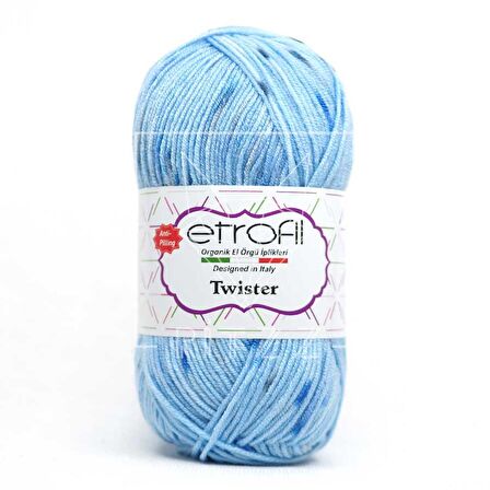 Etrofil Twister / Mavi Deniz Mavisi Siyah / SE225