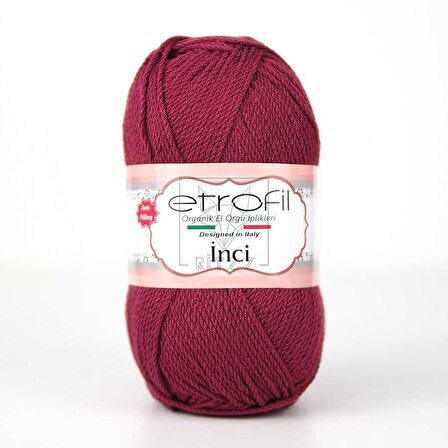 Etrofil İnci 73104 Bordo