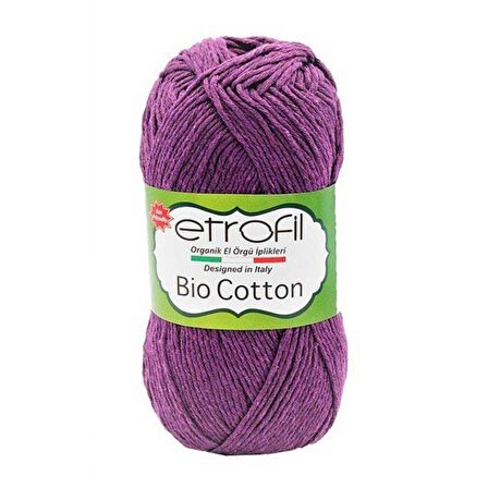 Etrofil Bio Cotton 10506 Koyu Mor