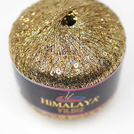 Himalaya Yıldız / Gold Simli Pullu / 58102