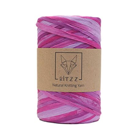 Ebruli Soft Rafya İp Ritzz R011 Fuşya (150G)