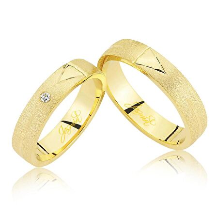 Sarı Altın Alyans 3104-2