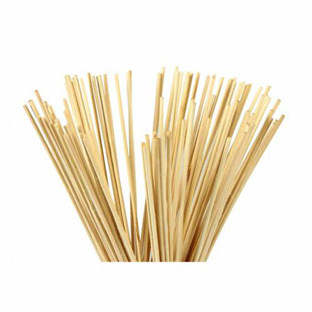 Bambu Rattan Koku Çubuk (Bambu Çubuk) 20 Cm (50 Adet)